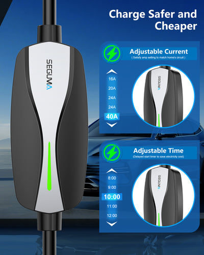 16A Level 1+2 EV Charger for J1772