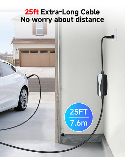 16A Level 1+2 EV Charger for Tesla