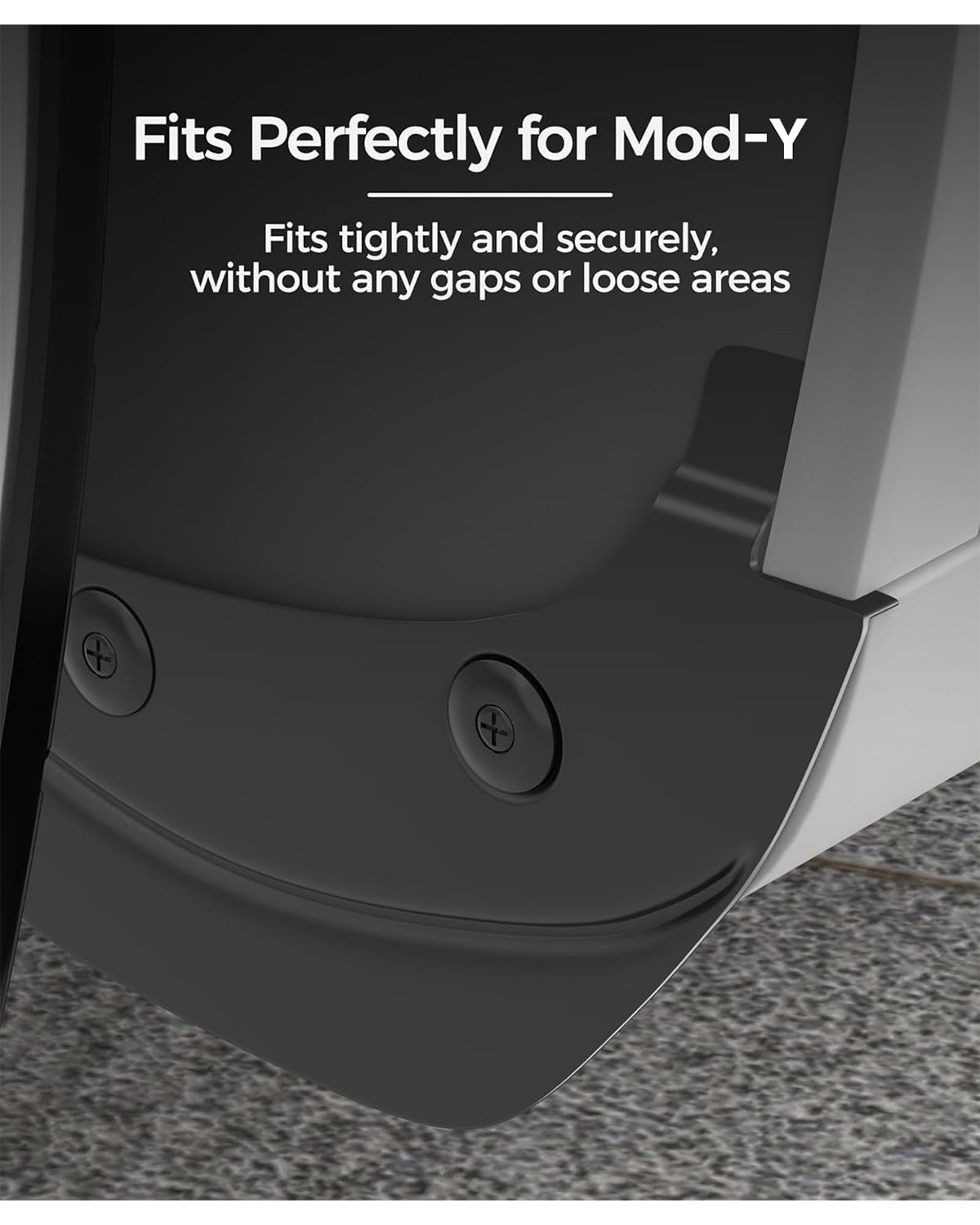 Mud Flaps with No Drilling Installation for Model-Y 2020-2024